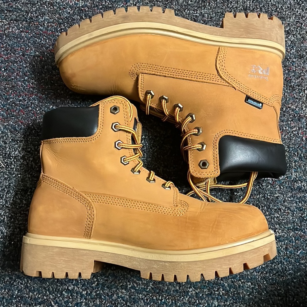 Platform Timberland Timbs combat boots - W9 M 7.5